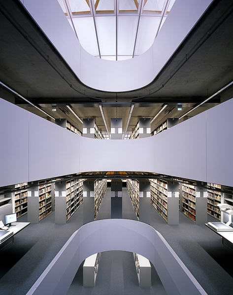 Photograph Guido Erbring Philological Library Berlin Germany on One Eyeland